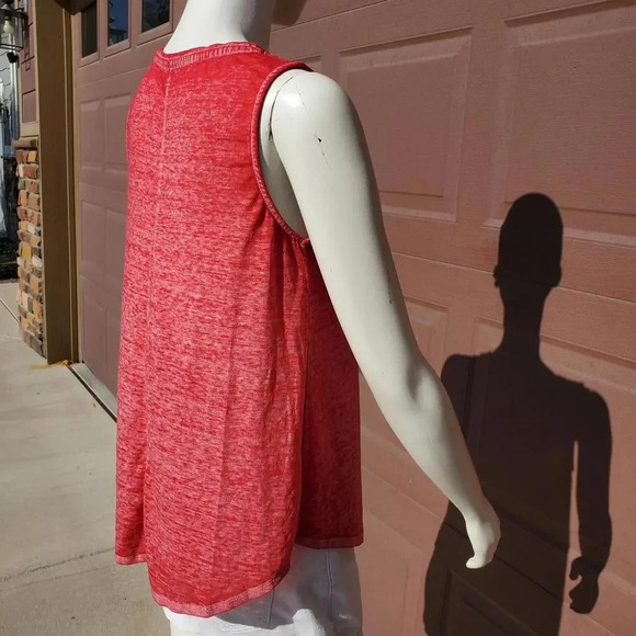 Home Free Red Colorado Stripe Heart Tank Size Small 4/6 NWOT - Picture 7 of 13